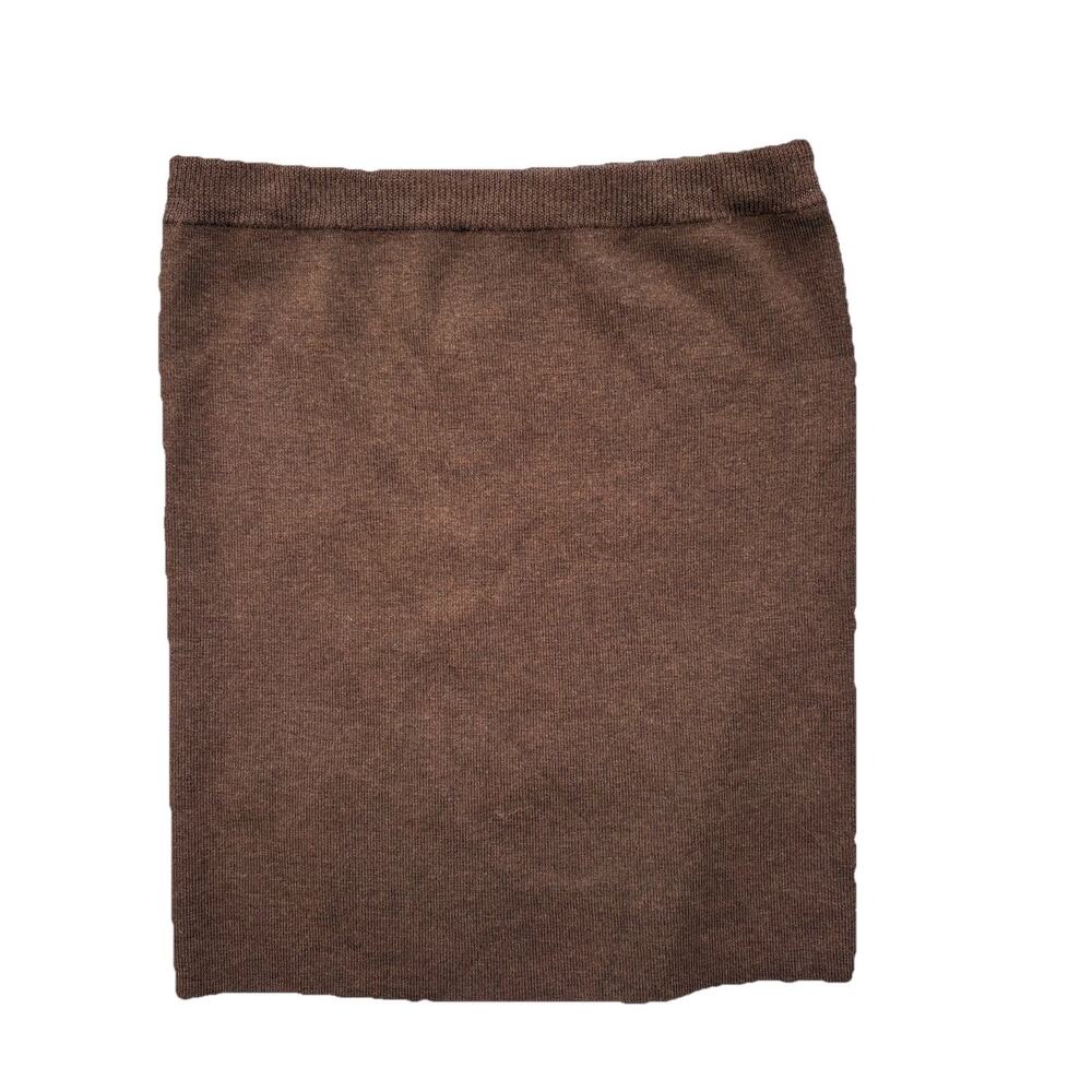 Club Monaco Size Small Chocolate Sweater Mini Skirt Women’s Size S/P